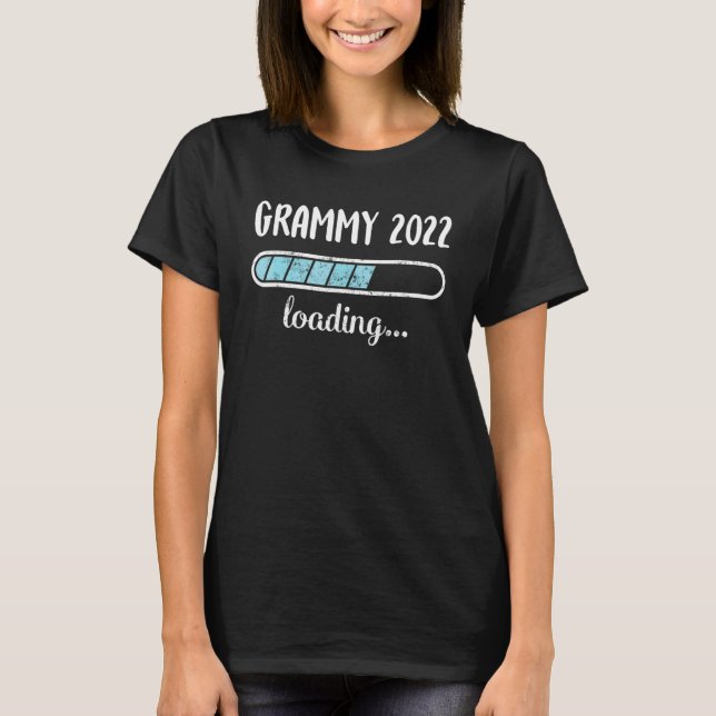 Camiseta Grammy 2022 Loading Family Amends Humor Trendy Po (Frente)