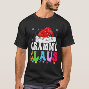 Camiseta Grammy Claus Família Engraçado Xmas Correspondendo