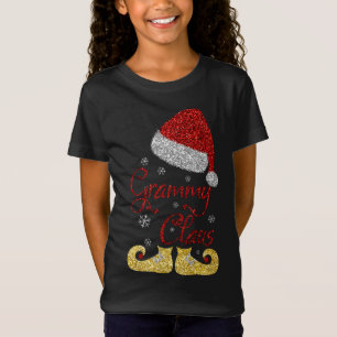 Camiseta grammy Claus Matching Family Group Natal X-mas