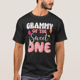 Camiseta Grammy Da Família De ruas De Aniversário 1 Doughnu