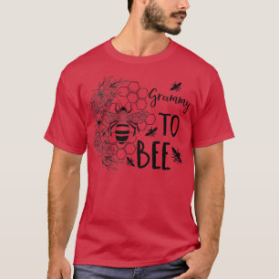 Camiseta Grammy de Gravidez Anúncio Bom Grammy para Beer H