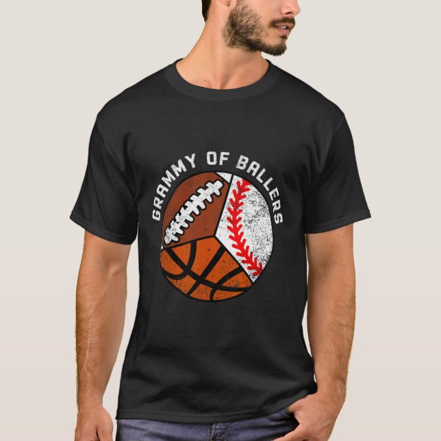 Camiseta Grammy de Llers Engraçado Vender Esboço Péll Gramm (Frente)