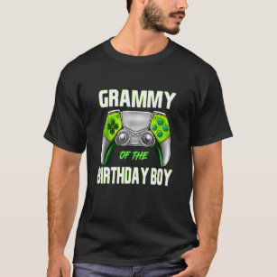 Camiseta Grammy of the Festa de aniversário Boy Video Game 