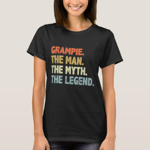 Camiseta Grampie The Man Myth Legend O presente do pai para