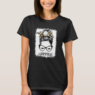 Camiseta Grampo de vôlei de vôlei vitalício Leopardo Mensag