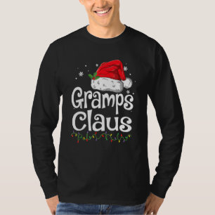 Camiseta Gramps Claus Natal Família Pajama Matando Xmas
