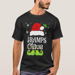 Camiseta Gramps Claus Pajama da Família Gramps Claus