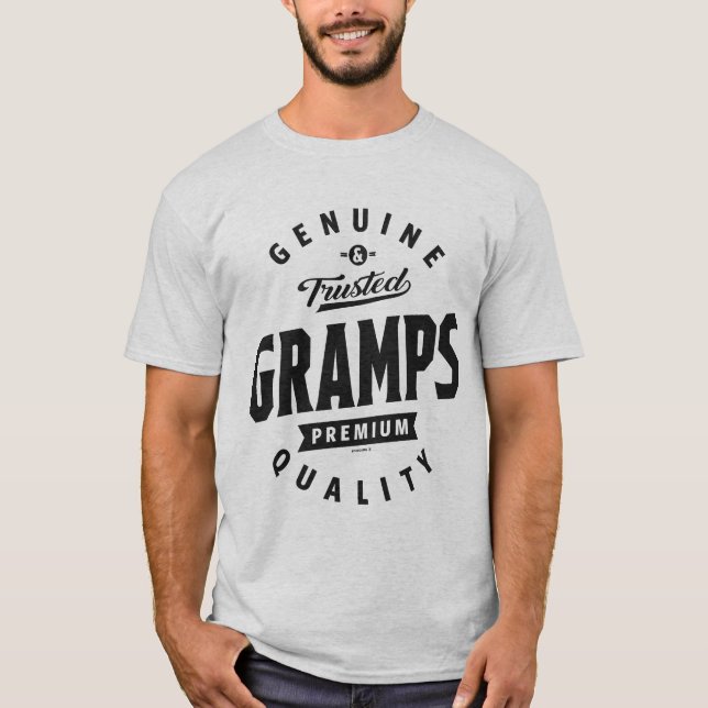 Camiseta Gramps Genuine Gifts (Frente)