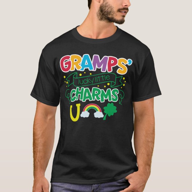 Camiseta Gramps's Lucky Little Charms C Shamrock (Frente)