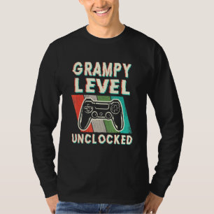 Camiseta Grampy Level Desbloqueado Para Grampy Fa