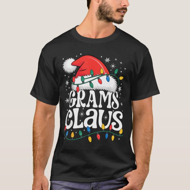 Camiseta Grams Claus Funny Xmas Christmas Grandma Holiday S (Frente)