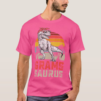 Camiseta Gramssaurus T Rex Dinosaur Grams Saurus