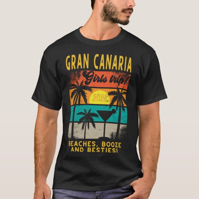 Camiseta Gran Canaria Girls Trip 2023 Students Women Group (Frente)
