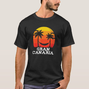 Camiseta Gran Canaria Retro Sunset Summer Vacage