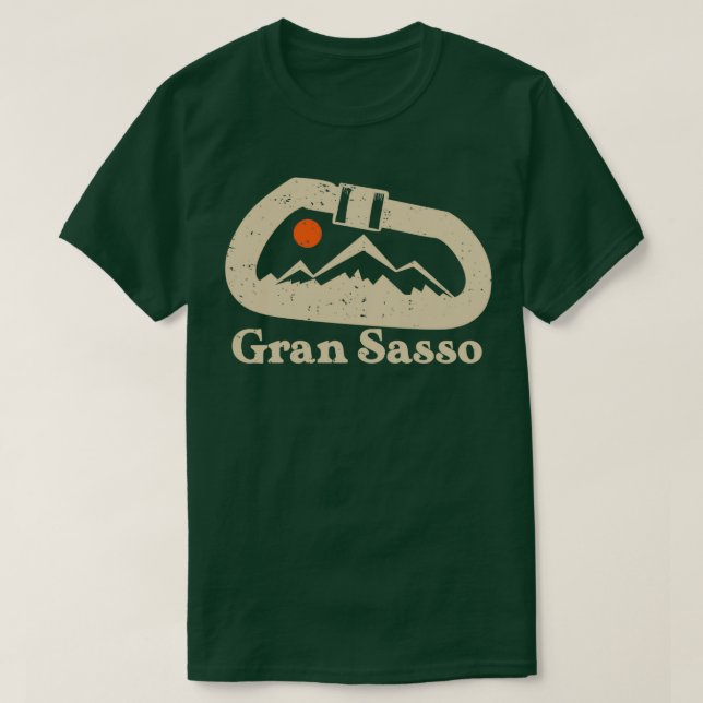 Camiseta Gran Sasso Subindo (Frente do Design)