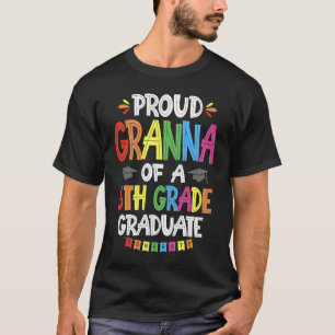 Camiseta Grana Orgulhosa De Classe De Graduação De Formando