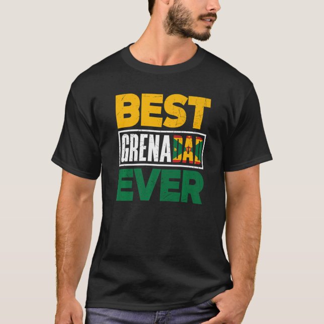 Camiseta Granada Granada Sinalizador Grenadiano Padre Grena (Frente)