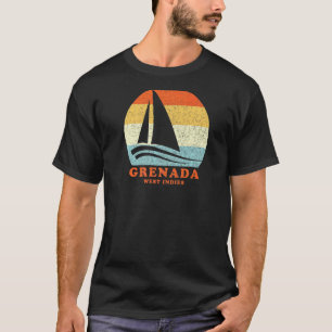 Camiseta Granada West Indies Vintage velboat Vacat à vela