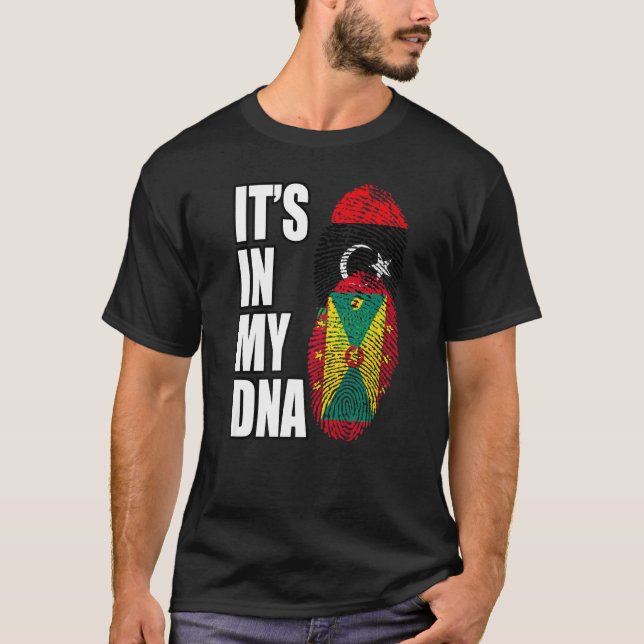 Camiseta Granadiano E Líbio Mix DNA Heritage Premium (Frente)