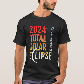 Camiseta Granbury Texas TX Total Solar Eclipse 2024 5