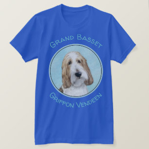 Camiseta Grand Basset Griffon Vendeen - Arte Original para 