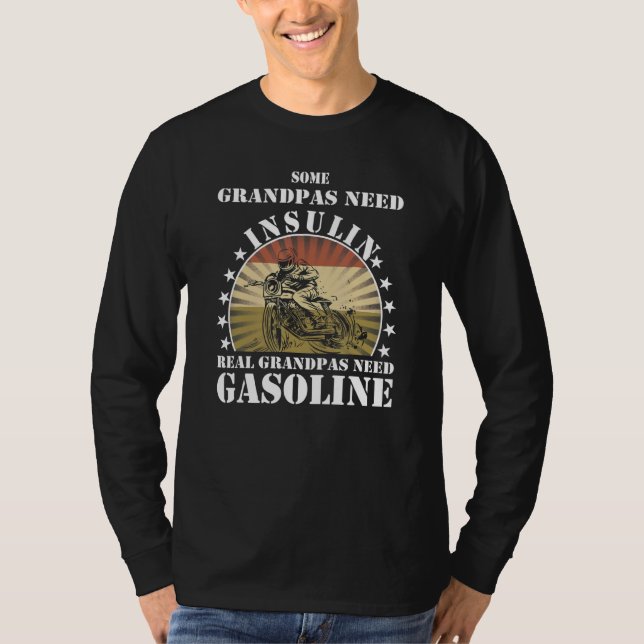 Camiseta Grand Biker Motorbike Classic Retro Motorcycle Vin (Frente)
