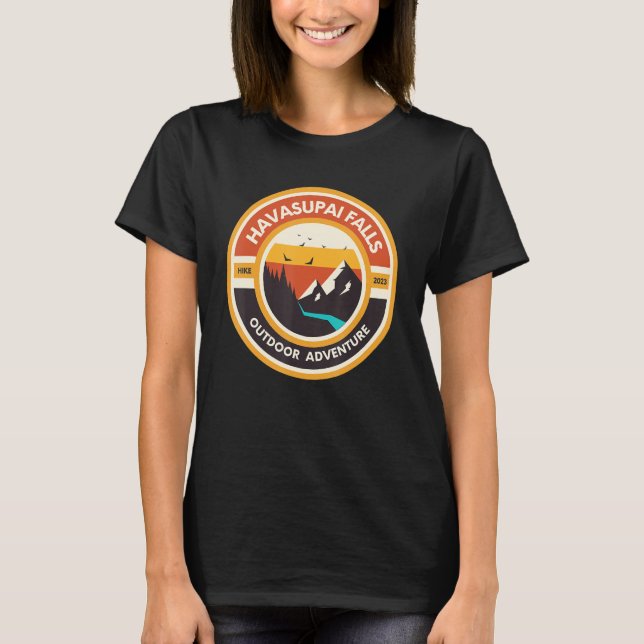 Camiseta Grand Canyon Havasu Falls Arizona hiking camping   (Frente)