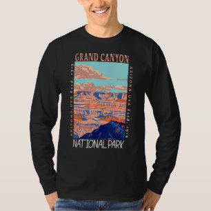 Camiseta Grand Canyon National Park Arizona em Vint