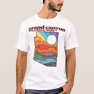 Camiseta Grand Canyon National Park Arizona Vintage Nature