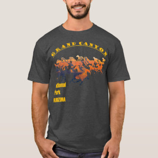 Camiseta Grand Canyon National Park South Rim com cavalo