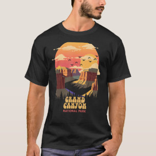 Camiseta Grand Canyon National Park Sunset WPA Estilo Poste