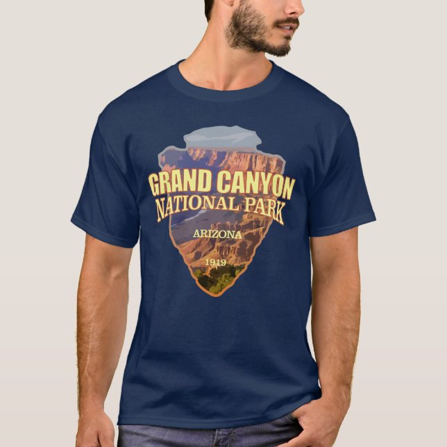 Camiseta Grand Canyon NP (flecha) (Frente)