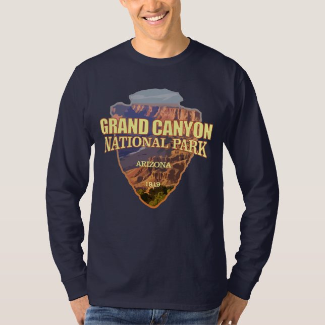 Camiseta Grand Canyon NP (flecha) (Frente)