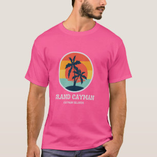 Camiseta Grand Cayman Lembrança Seven Mile Beach Ilhas Caym
