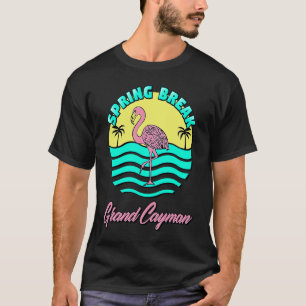 Camiseta Grand Cayman Spring Break Sunset Graphical Family