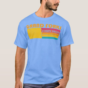 Camiseta Grand Forks Dakota do Norte Vintage se afressou ao