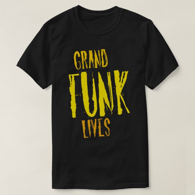 Camiseta Grand Funk Lives (Frente do Design)