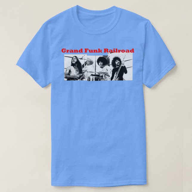 Camiseta Grand Funk Railroad 1 (Frente do Design)