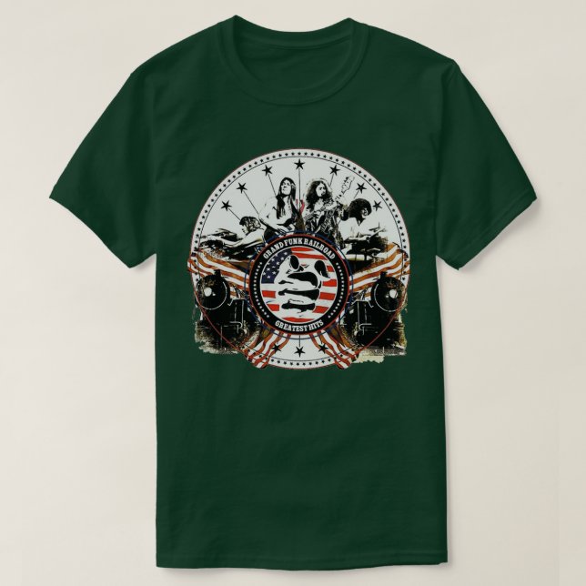 Camiseta Grand Funk Railroad 15 (Frente do Design)