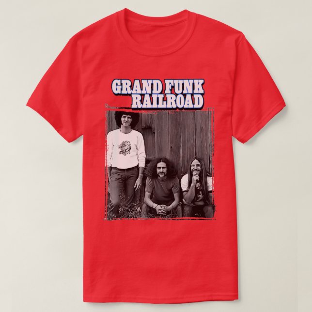 Camiseta Grand Funk Railroad 26 (Frente do Design)