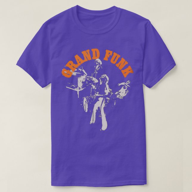 CAMISETA GRAND FUNK RAILROAD 32 (Frente do Design)