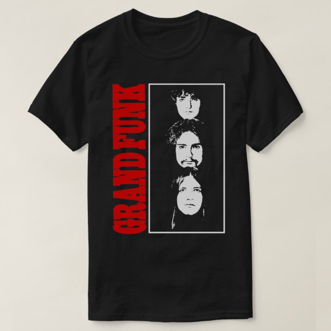CAMISETA GRAND FUNK RAILROAD 45 (Frente do Design)