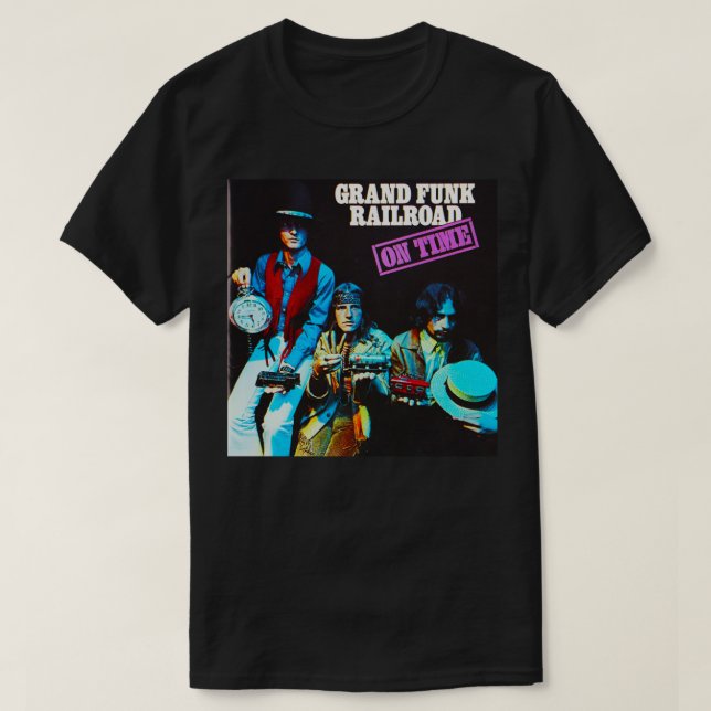 Camiseta Grand Funk Railroad - A Tempo. T-Shirt essencial (Frente do Design)
