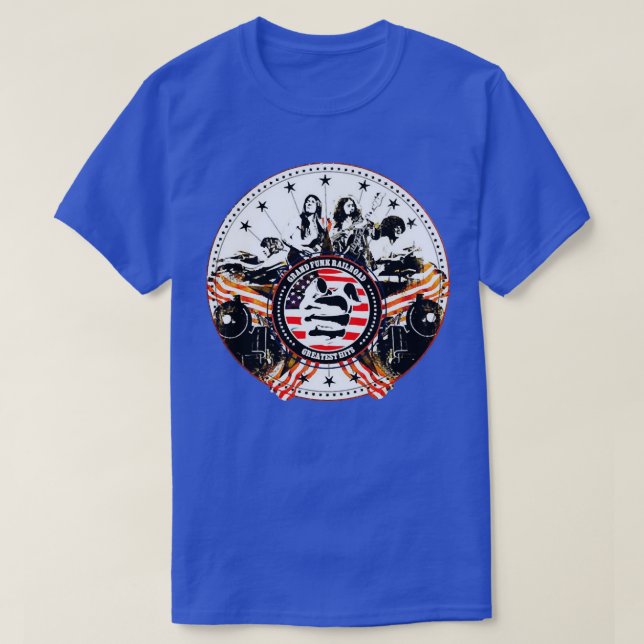 Camiseta Grand Funk Railroad Merch (Frente do Design)