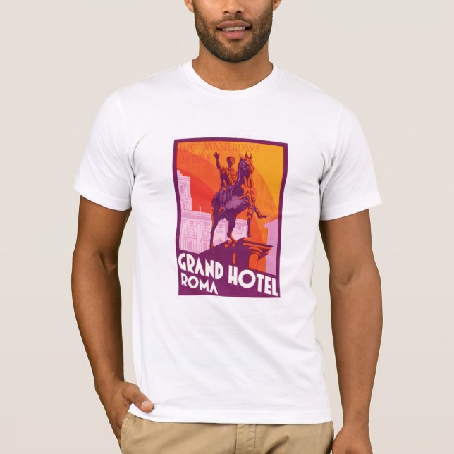 Camiseta Grand Hotel Roma (Frente)