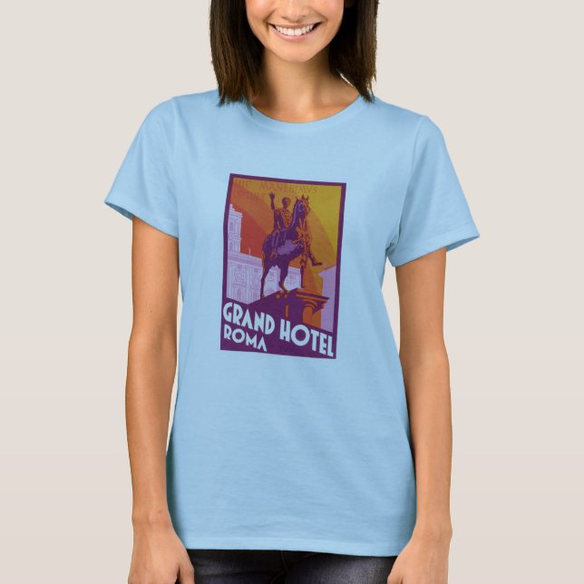Camiseta Grand Hotel Roma (Frente)