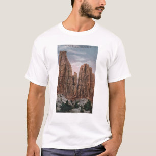 Camiseta Grand Junction, CO - vista do monumento nacional