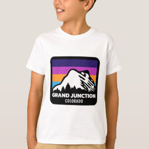 Camiseta Grand Junction Colorado Skiing Snowboard Family