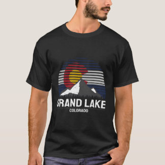 Camiseta Grand Lake Colorado State Flag Grand Lake County