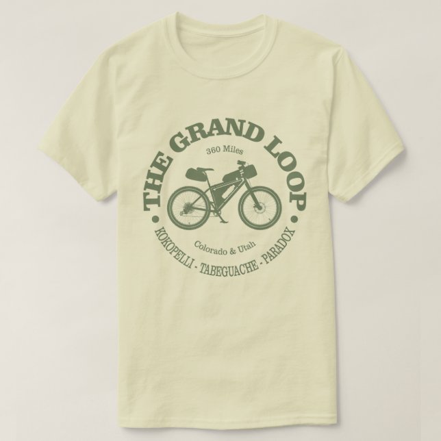 Camiseta Grand Loop (MTB) (Frente do Design)